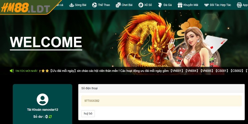 Đăng ký HM88 là khởi đầu quan trọng khi tham gia cược online