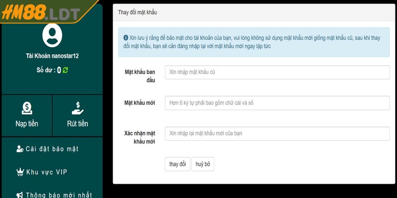 Nên tạo mật khẩu có độ dài ít nhất 8 ký tự nâng cao tính bảo mật