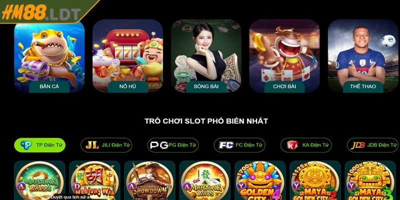 Danh mục cược online rất phong phú được mở rộng mỗi ngày