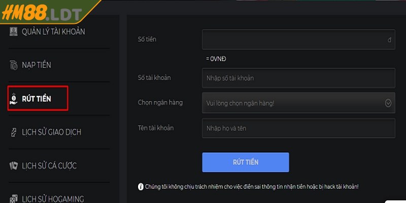 Tài khoản của bạn cũng phải hoàn thành đầy đủ bước xác minh